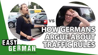 How Germans argue about traffic rules (ft. Learn German with Anja) | Super Easy German (115)