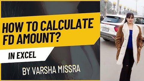 How to Calculate future value of fixed deposit?  #Banking #educationalvideo  #teaching