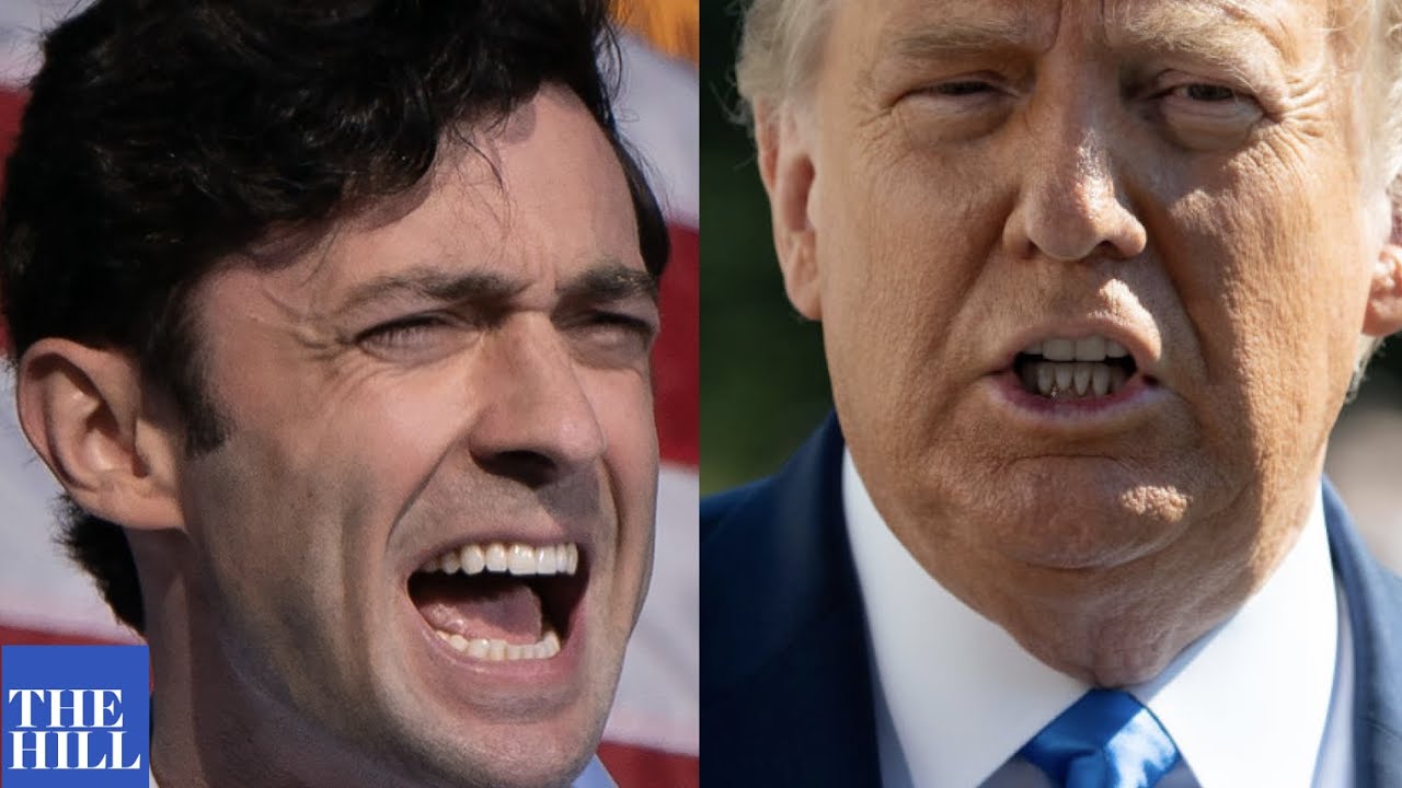 Jon Ossoff MOCKS Trump for refusing to concede election