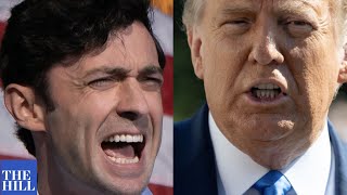 Jon Ossoff MOCKS Trump for refusing to concede election