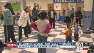 Fitness night brings families together