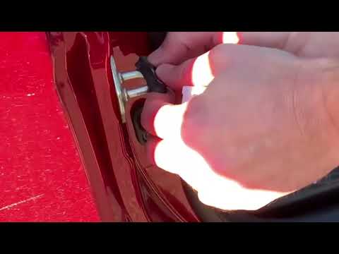 Toyota Camry XV40 2006-2011 р. Комплект 4 шт. Упорів, Демпферів замка дверей авто, видео 1