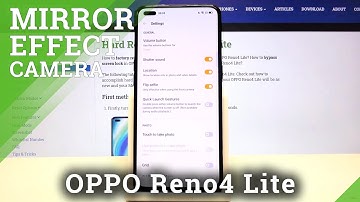 How to Manage Camera Reflection Effect in OPPO Reno4 Lite – Mirror Effect