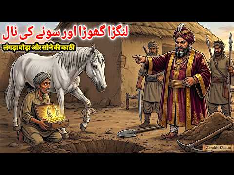 Langra Ghora Aur Sone Ki Naal | Zalim Seth Ki Lalach | Urdu Hindi Moral Sabaq Amoz Dastan