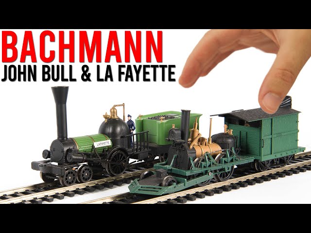 Bachmann John Bull & Lafayette | Rare Era1 Steam Locomotives class=