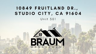 10849 FRUITLAND DR, UNIT 301 , STUDIO CITY, CA 91604