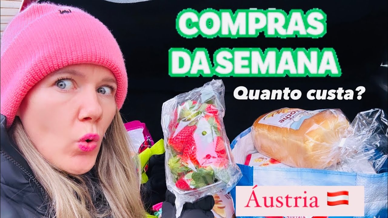 Preços na Áustria x horas de trabalho | compras de mercado da semana! Poder de compras 2024 Austria