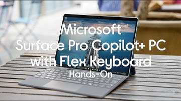 MICROSOFT 13" Surface Pro OLED, Copilot+ PC - Hands On