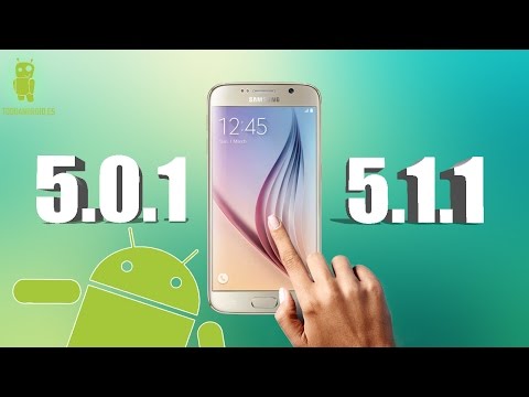 Android 5.0.1 a 5.1.1 en el Samsung Galaxy S6, novedades y mejoras