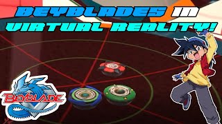 BEYBLADE IN VR CHAT - THIS IS AWESOME!!! #beyblade #beybladeburst #oculusquest2 #vrchat