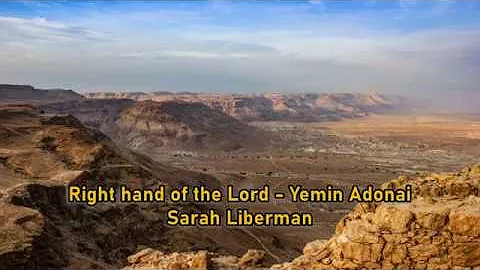 Right hand of the Lord / Yemin Adonai - Sarah Libe...