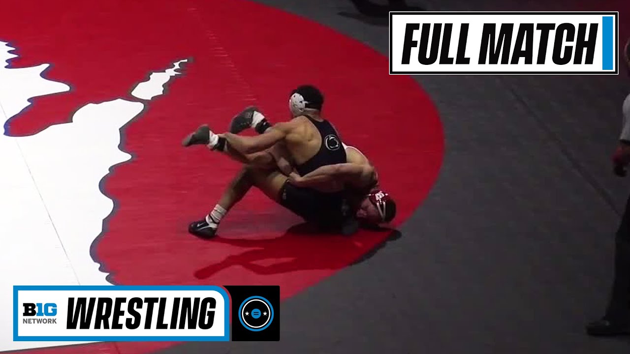 184 LBS: #3 Aaron Brooks (Penn State) vs. #6 Chris Weiler (Wisconsin) | 2021 Big Ten Wrestling