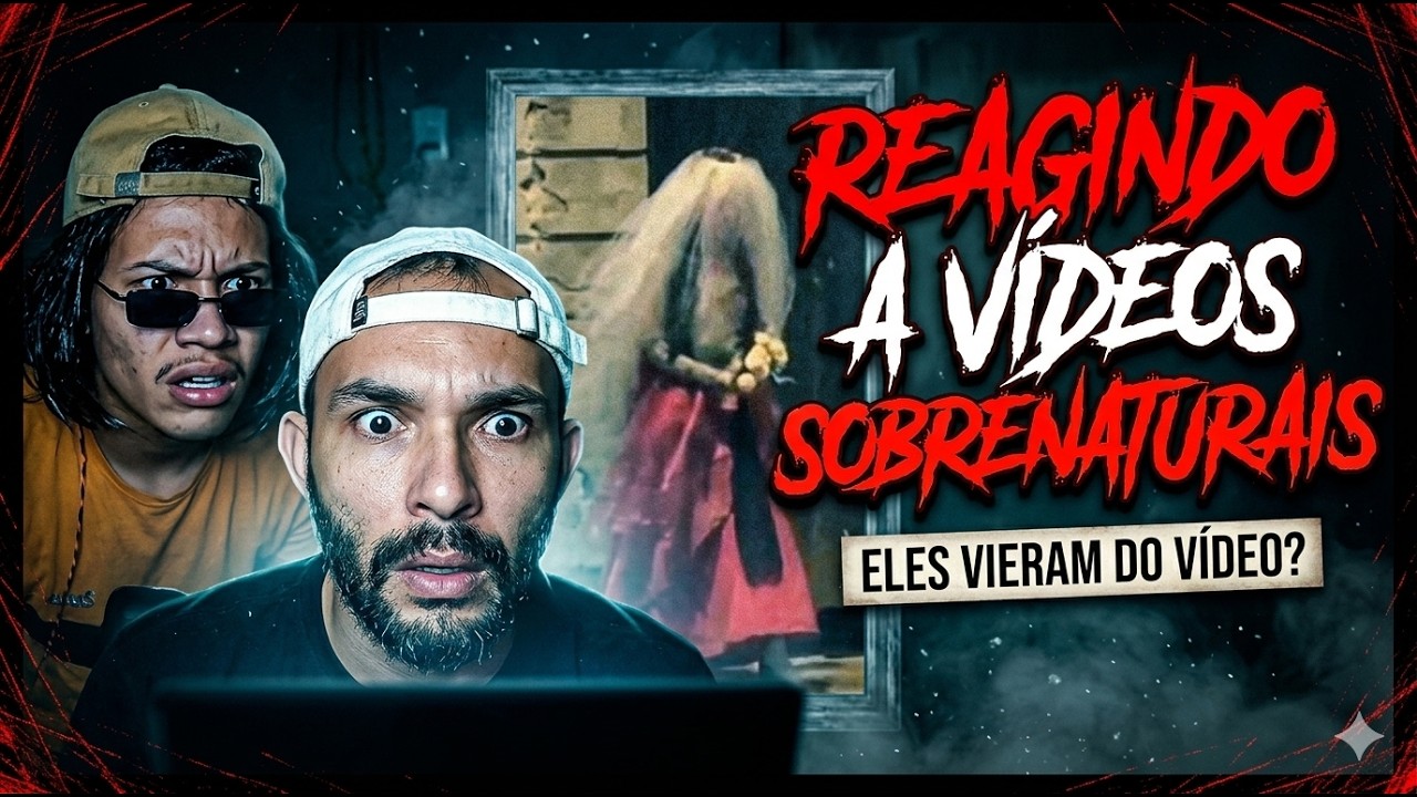 TENTE NÃO SE ARREPIAR! REAGINDO A VÍDEOS SOBRENATURAIS - YouTube