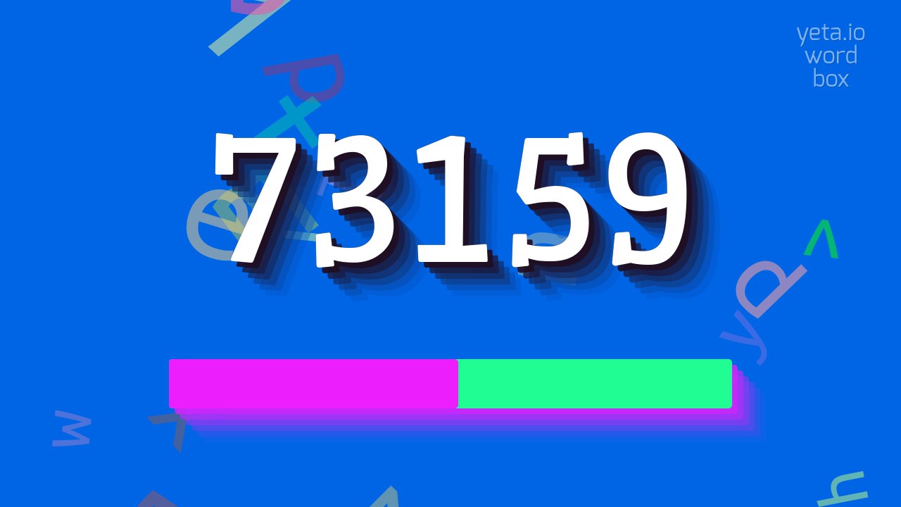 73159 - How to say 73159?