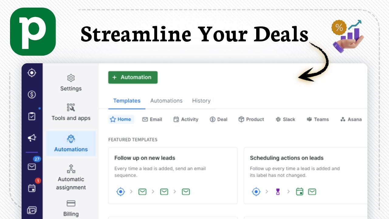 How to use Pipedrive CRM to Automate Your Sales - YouTube