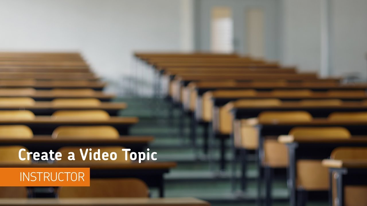 Content - Create a Video Topic - Instructor - Content - Create a Video Topic - Instructor
