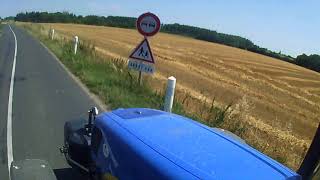 trajet de moisson été 2017 cabine vieuw