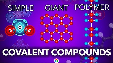 Covalent Compounds Explained | Simple, Giant and Polymer | GCSE Chemistry