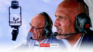 Nasser Hussain and Mark Butcher take control of the Spidercam! 😅🎥