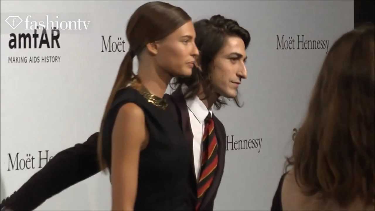 Bianca Balti and Francesco Mele at amfAR Gala, Milan. - YouTube