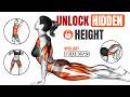 7 Min To Grow Taller Fix Your Posture &amp; Unlock Hidden Height (Decompress Spine) At Home No Equipment