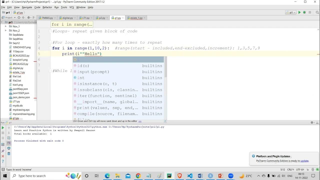 Day 5 - Introduction to Loops in Python - YouTube