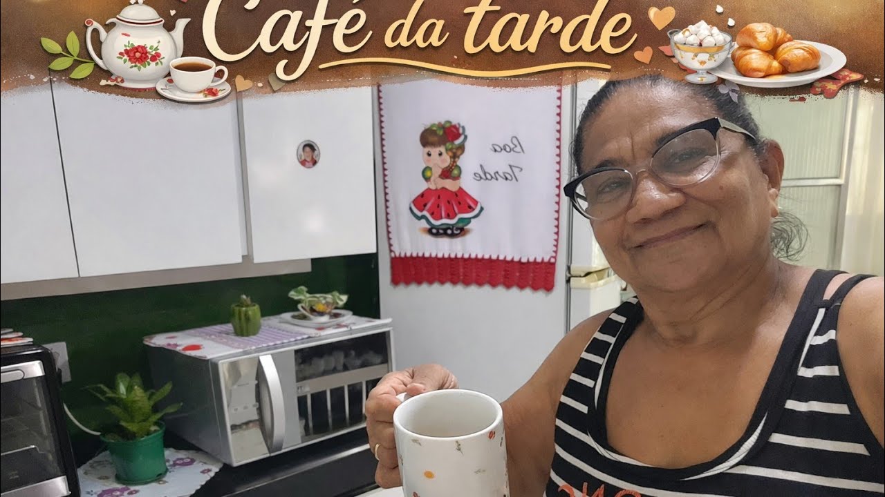 PREPARANDO MEU CAFÉ  DA TARDE.