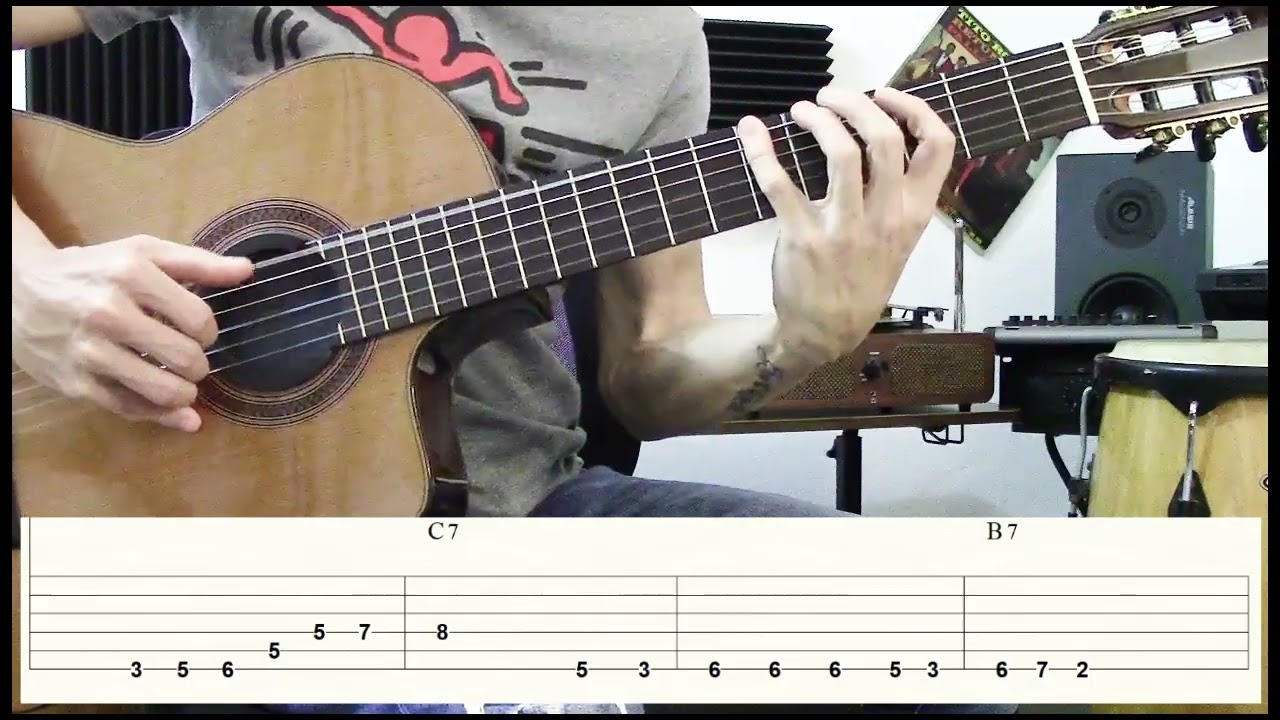 Idilio Intro Guitarra Bajo / Incluye Tabs Y Pista