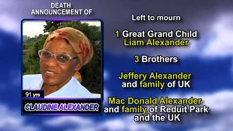 Claudine Alexander  long 1