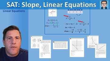 SAT Math slope and linear equations