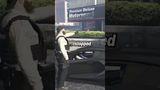 Crazy Cop Pulls Me Over 😂 #gta #gtav #gta5_funny #gtarp #gtavrp #gtaonline #fypシ