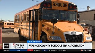 Washoe County School District unveils new school year transportation information