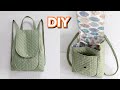 毎日使う便利なバッグの作り方【Easy DIY】 Daily Bag Tutorial.