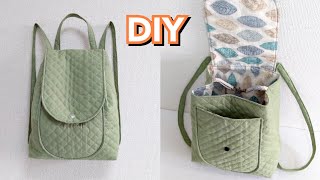 毎日使う便利なバッグの作り方【Easy DIY】 Daily Bag Tutorial.