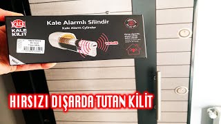 Kale Alarmlı Tuzaklı Barel Mandallı Silindir 164 Asyn - Kale Alarm Cylinder