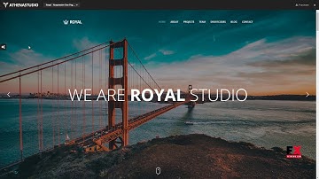 Royal - Responsive One Page Parallax WordPress Theme        Yamato Ik