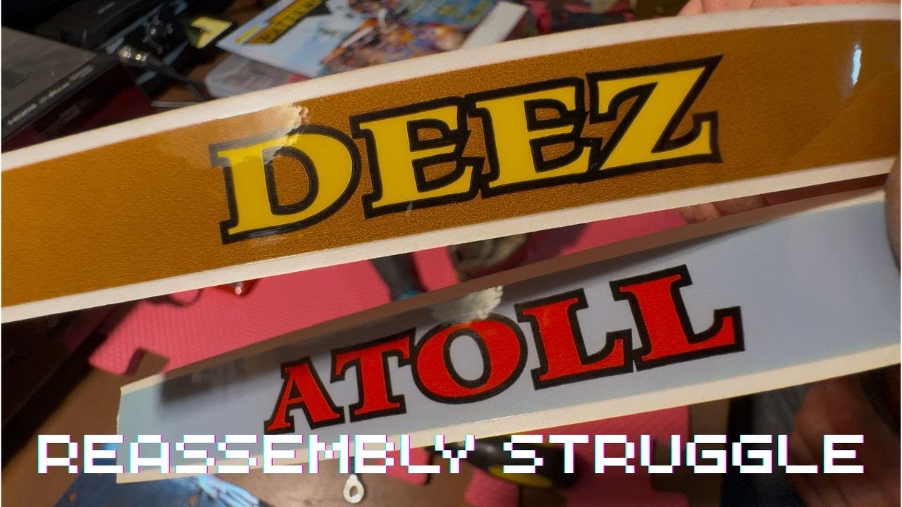 Waterworld Pinball Part 5: DEEZ Reassembly and disassembly and reassembly again.