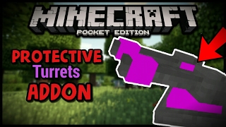 PROTECTIVE TURRETS ADDON In MCPE! screenshot 4
