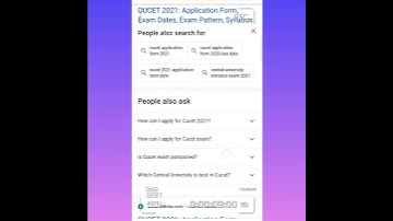 Information regarding CUCET 2021  Tentative dates ☝️