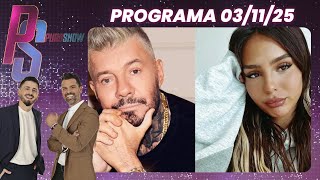 PURO SHOW - PROGRAMA 03/11/25 - JUANA TINELLI DENUNCIÓ AMENAZAS Y DESTAPÓ LA INTERNA FAMILIAR