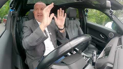 How to operate the Self Parking System In A 2012 Range Rover Evoque