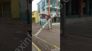 Vandalizan cajero en Huactzinco