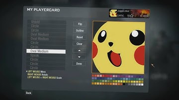 Black Ops: Emblem Tutorial Pikachu