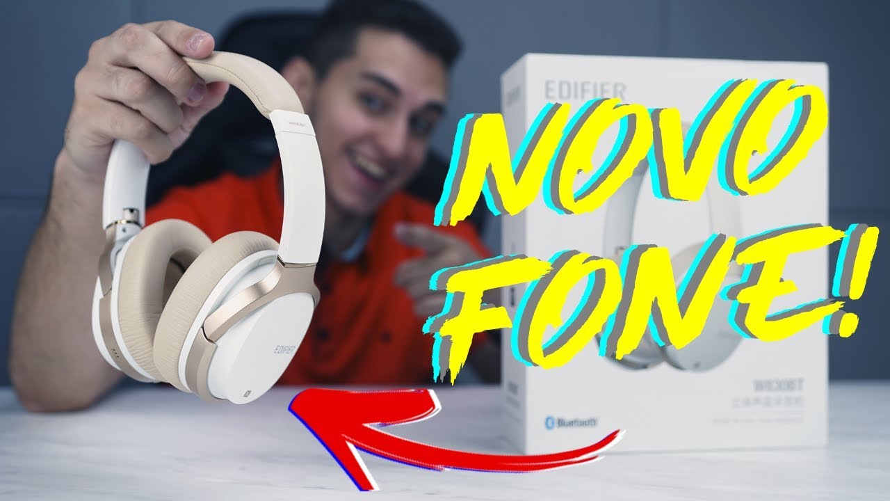 Design LINDO, CONFORTÁVEL e 95 horas DE BATERIA. O MELHOR fone BLUETOOTH | EDIFIER  W830BT - YouTube
