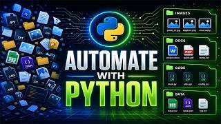 Build an Automated File Organizer with Python: Step-by-Step Tutorial 🔥