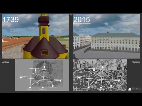 Digitales Stadtmodell Karlsruhe