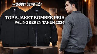 Wajib Punya! Top 5 Jaket Bomber Pria Buat OOTD Paling Keren Tahun 2026