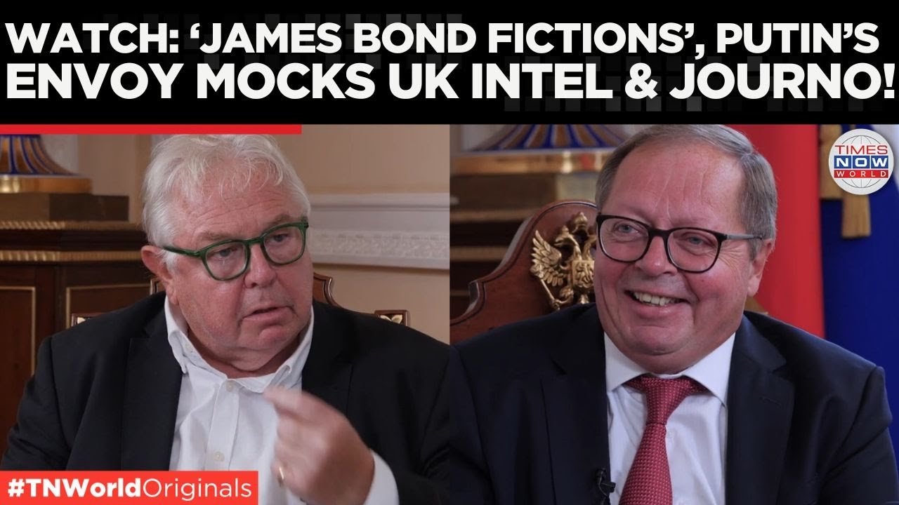 Putin's Ambassador EXPLODES at British Journalist Over Drone Attack Questions