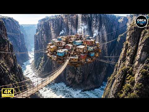 30 Most Dangerous Hanging Structures in the World You've Never Heard Of | Documentary 4K
