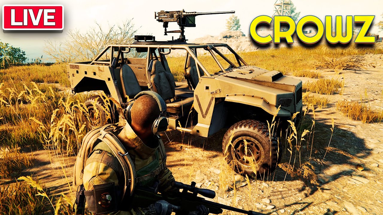 🔴Live DERSPAWN - Crowz Squad Operations , New 🗺 Map Gray Stone